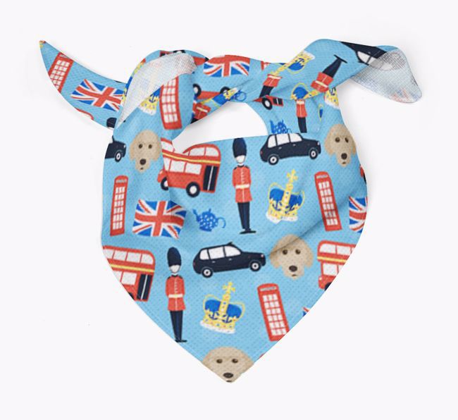 London Print: Personalised {breedFullName} Bandana