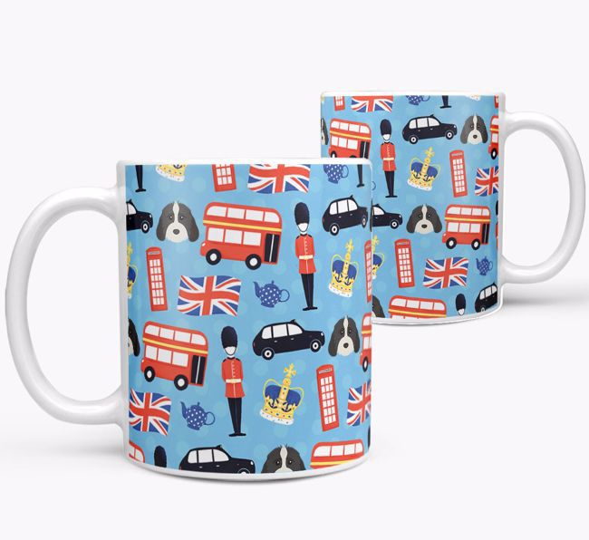 London Print: Personalised {breedFullName} Mug