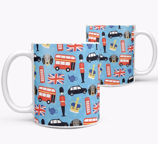 London Print: Personalised {breedFullName} Mug