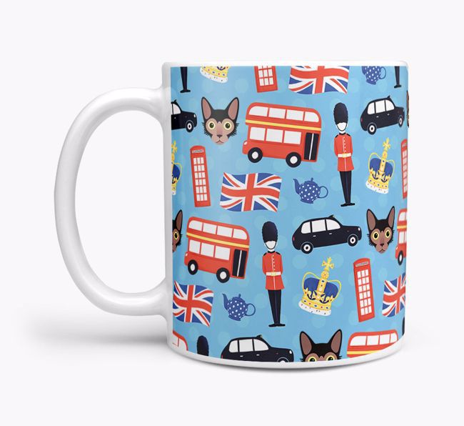 London Print: Personalised {breedCommonName} Mug