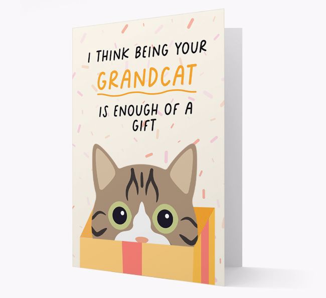 Being Your Grandcat: Personalised {breedCommonName} Card