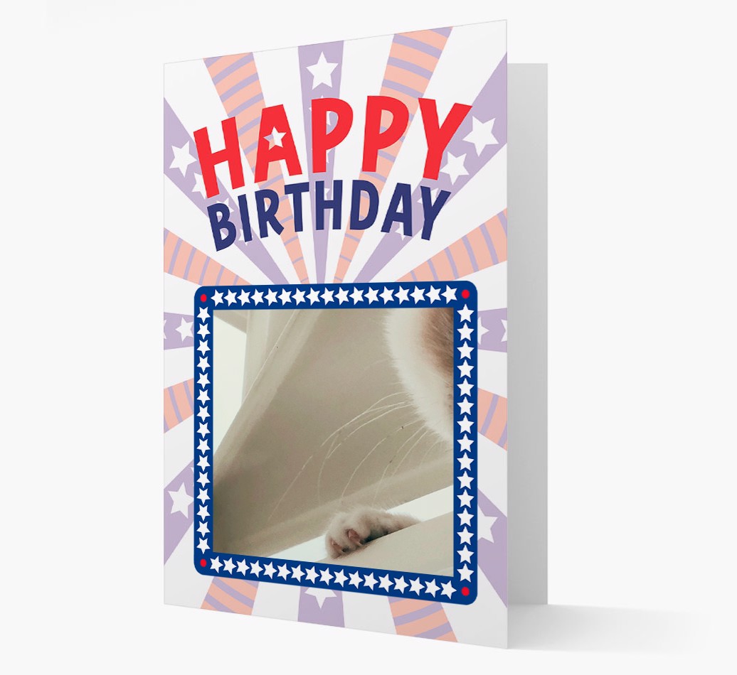 Happy Birthday: Personalized {breedCommonName} Card
