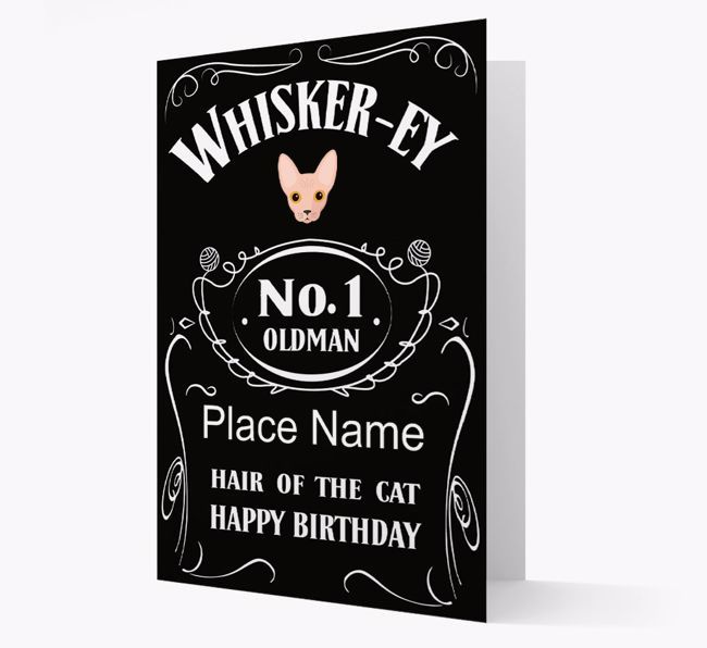Whisker-ey: Personalised {breedCommonName} Card