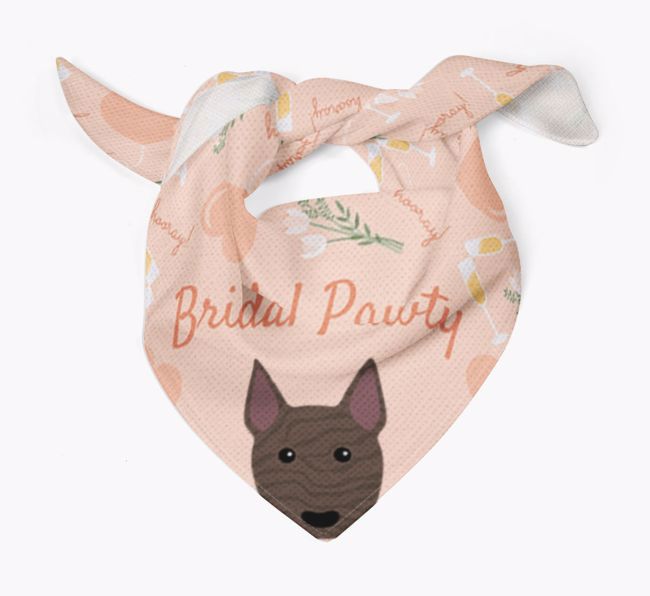 Bridal Pawty: Personalized {breedFullName} Bandana