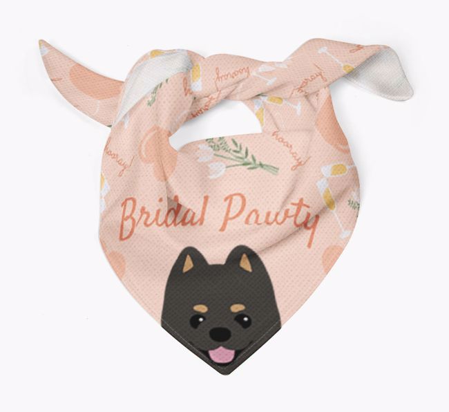 Bridal Pawty: Personalized {breedFullName} Bandana