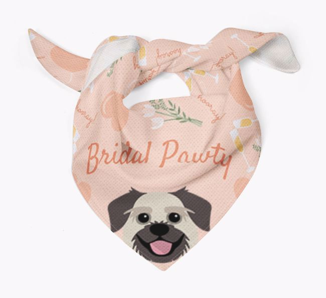 Bridal Pawty: Personalised {breedFullName} Bandana