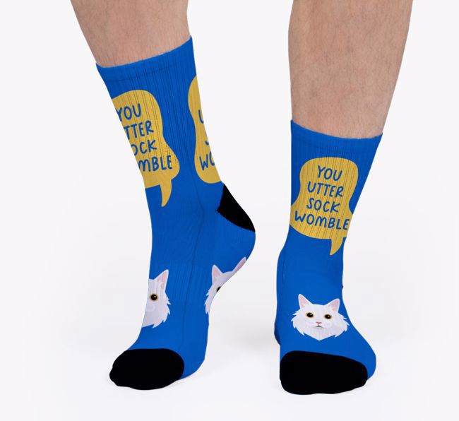 You Utter Sock Womble: Personalised {breedCommonName} Socks