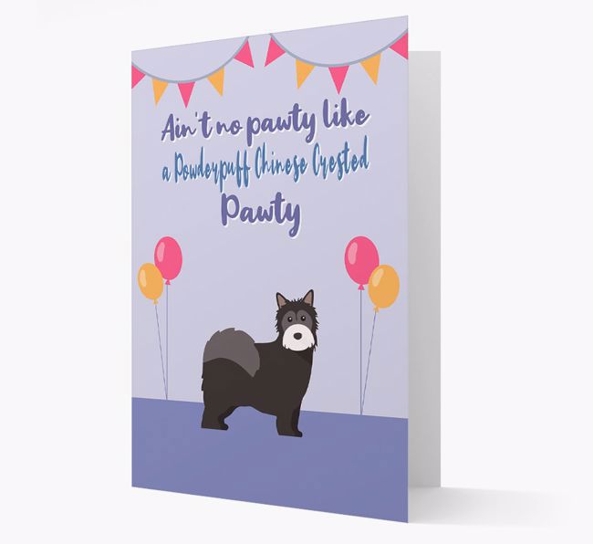 Ain't No Pawty: Personalised {breedFullName} Card