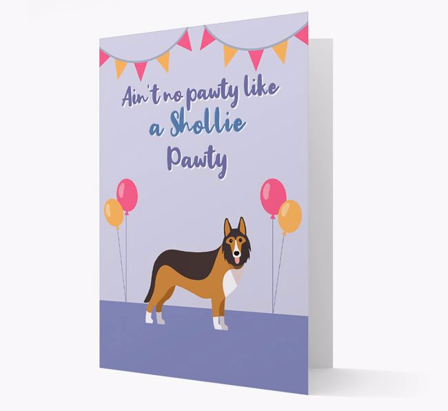 Ain't No Pawty: Personalised {breedFullName} Card