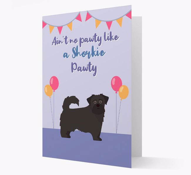 Ain't No Pawty: Personalised {breedFullName} Card