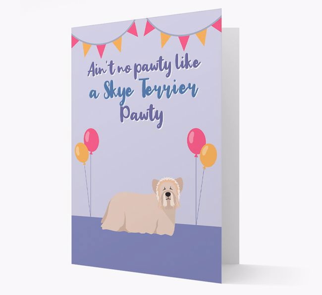 Ain't No Pawty: Personalized {breedFullName} Card