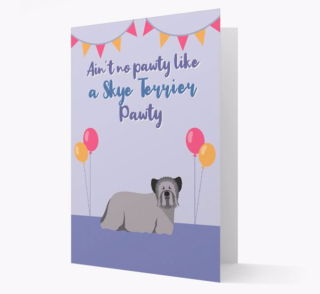 Ain't No Pawty: Personalised {breedFullName} Card