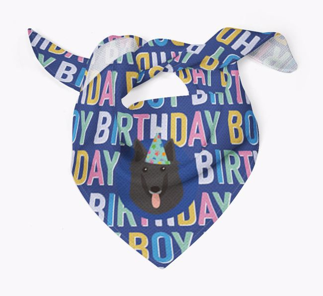 Birthday Boy: Personalised {breedFullName} Bandana