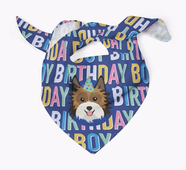 Birthday Boy: Personalized {breedFullName} Bandana