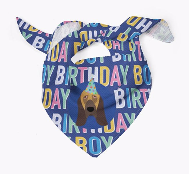 Birthday Boy: Personalised {breedFullName} Bandana