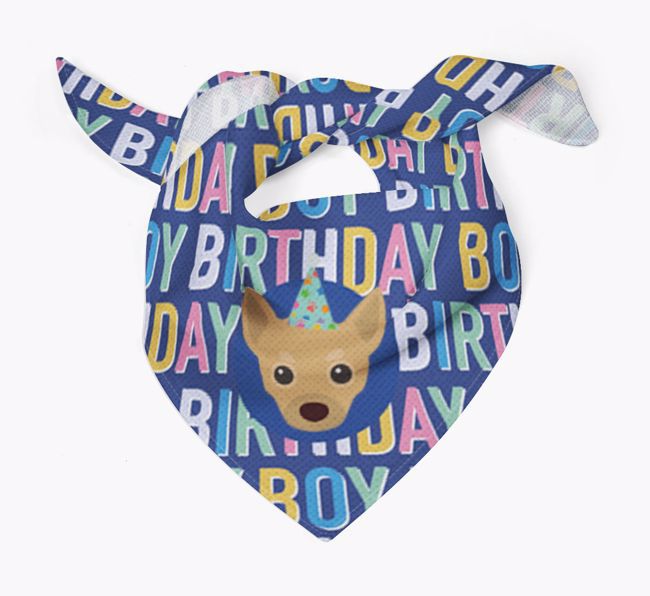 Birthday Boy: Personalized {breedFullName} Bandana