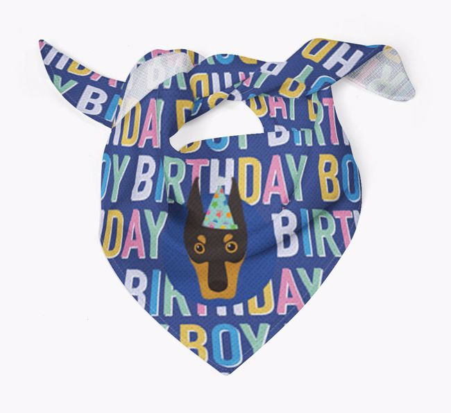 Birthday Boy: Personalised {breedFullName} Bandana