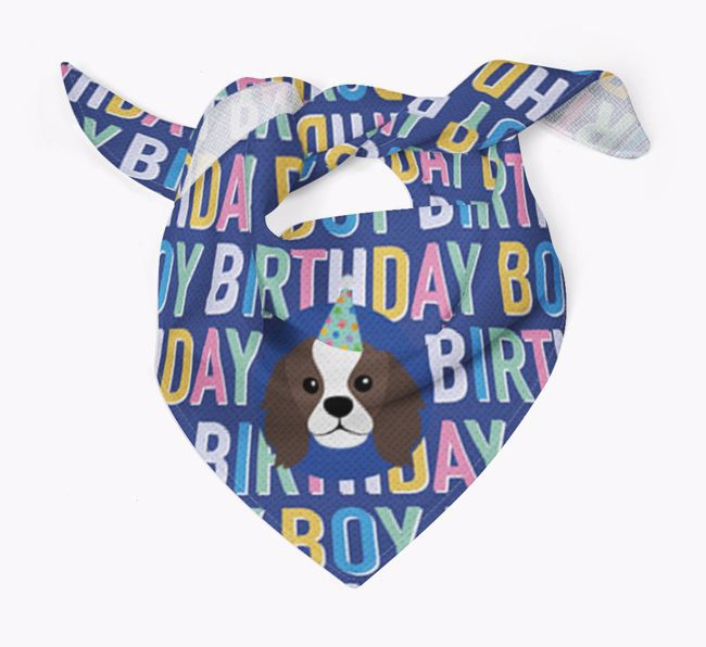 Birthday Boy: Personalized {breedFullName} Bandana