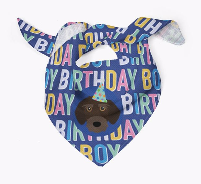 Birthday Boy: Personalised {breedFullName} Bandana