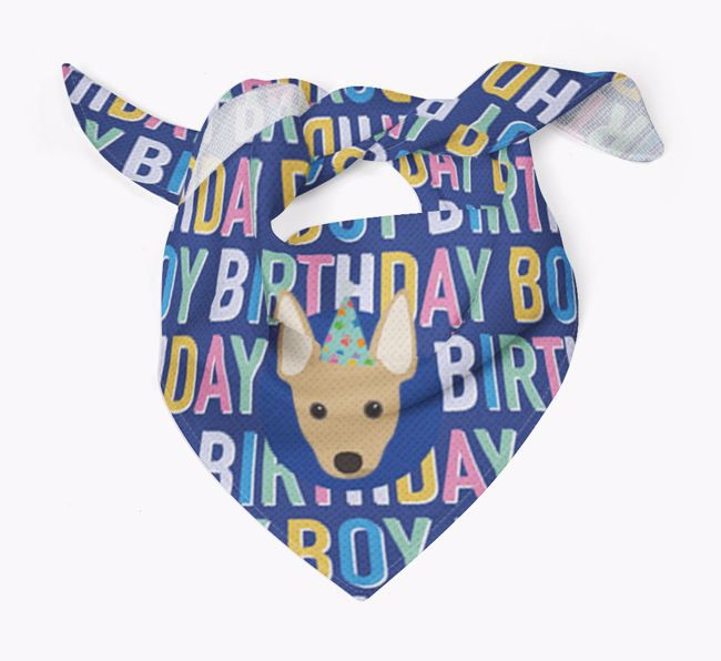 Birthday Boy: Personalized {breedFullName} Bandana