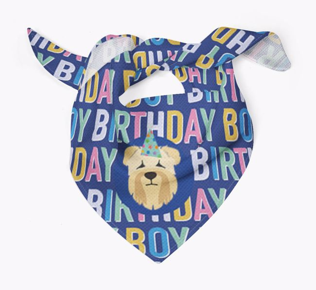 Birthday Boy: Personalized {breedFullName} Bandana