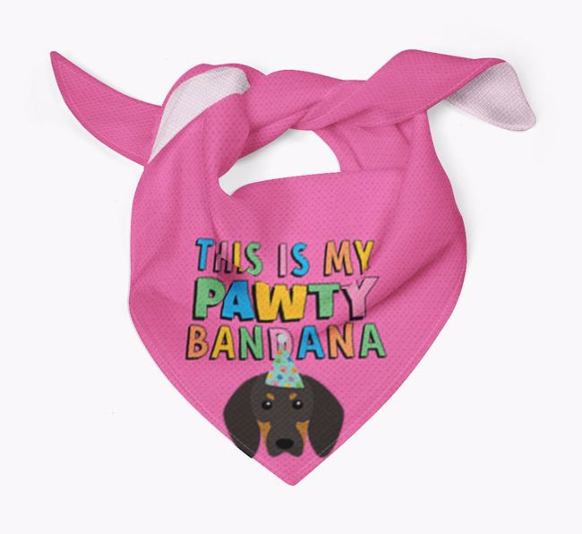 This Is My Pawty Bandana: Personalised {breedFullName} Bandana