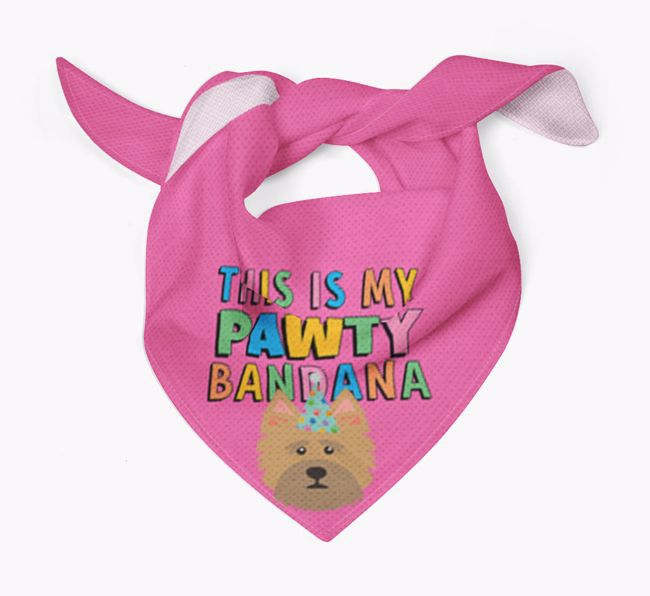 This Is My Pawty Bandana: Personalised {breedFullName} Bandana