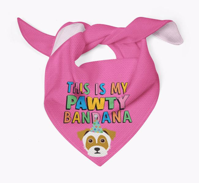 This Is My Pawty Bandana: Personalized {breedFullName} Bandana