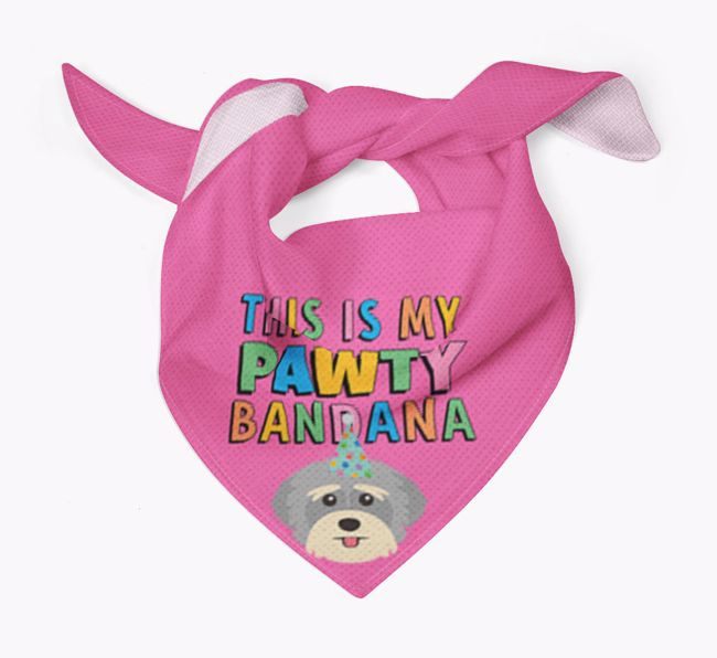 This Is My Pawty Bandana: Personalized {breedFullName} Bandana