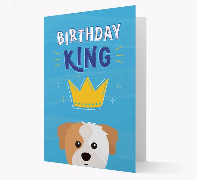 Birthday King: Personalized {breedFullName} Card