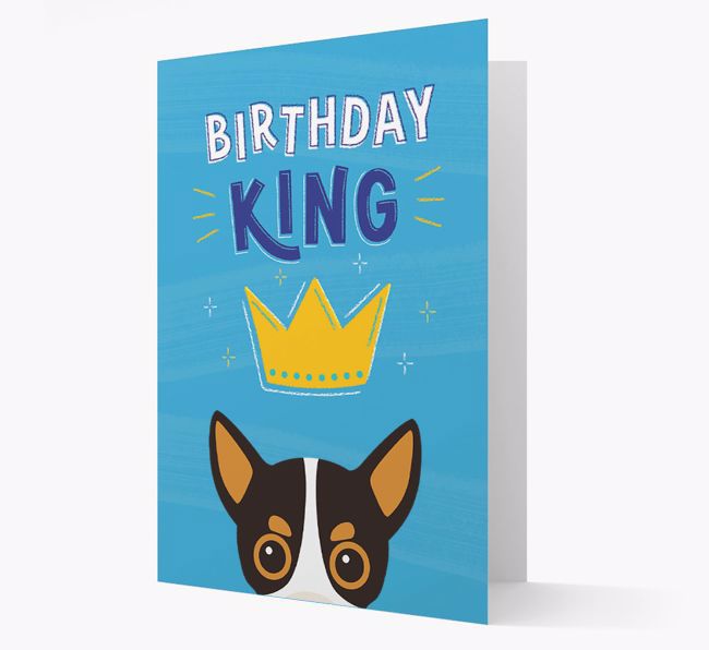 Birthday King: Personalised {breedFullName} Card