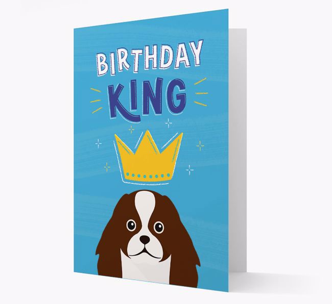 Birthday King: Personalised {breedFullName} Card