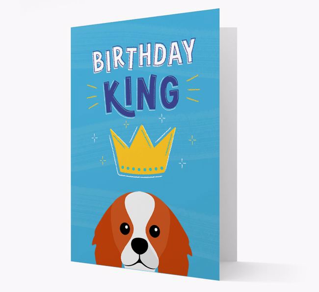 Birthday King: Personalized {breedFullName} Card