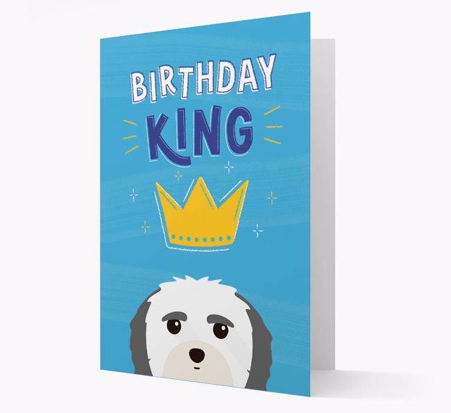 Birthday King: Personalized {breedFullName} Card