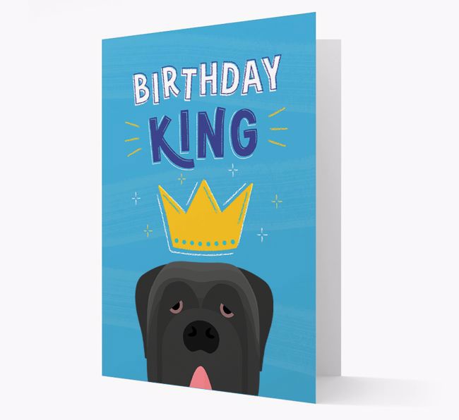 Birthday King: Personalized {breedFullName} Card