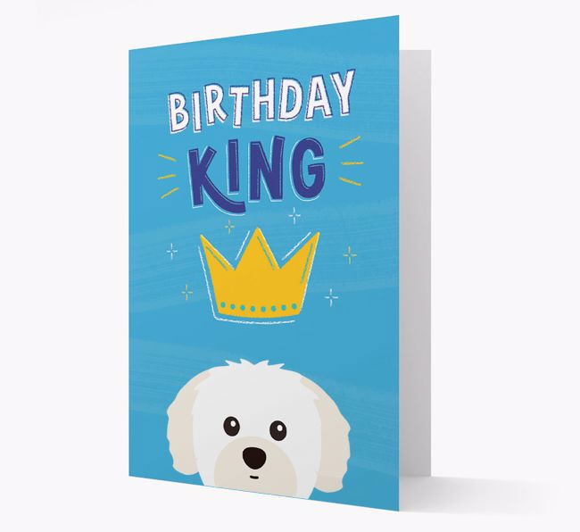 Birthday King: Personalized {breedFullName} Card