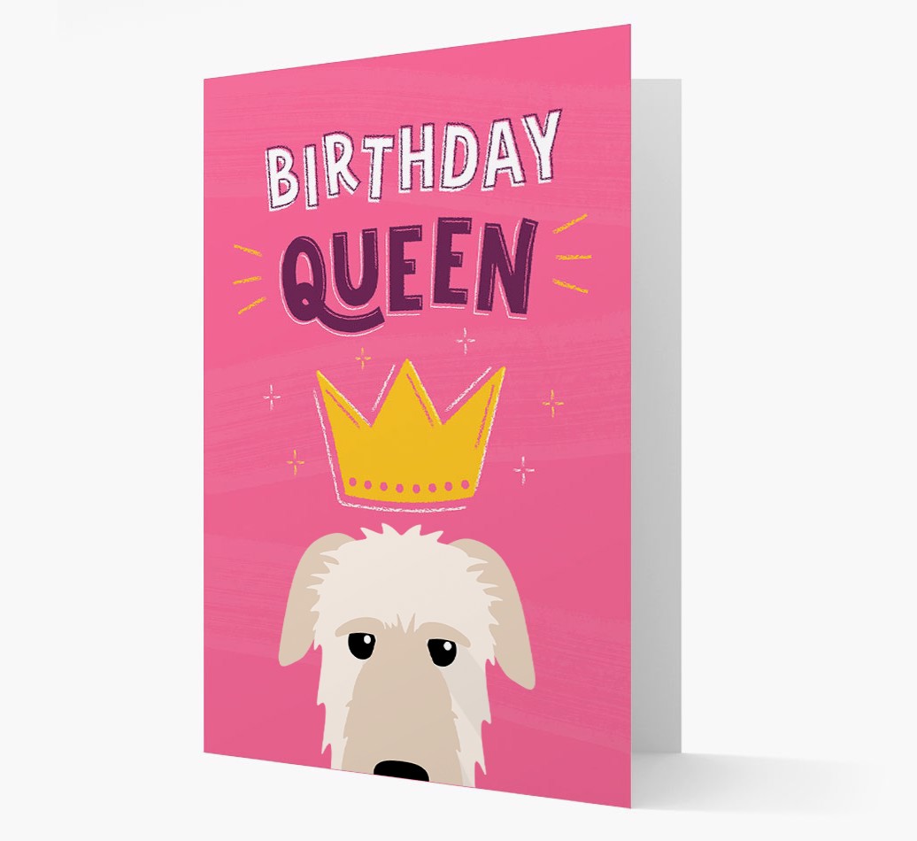 Birthday Queen: Personalized {breedFullName} Card