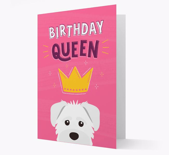 Birthday Queen: Personalised {breedFullName} Card