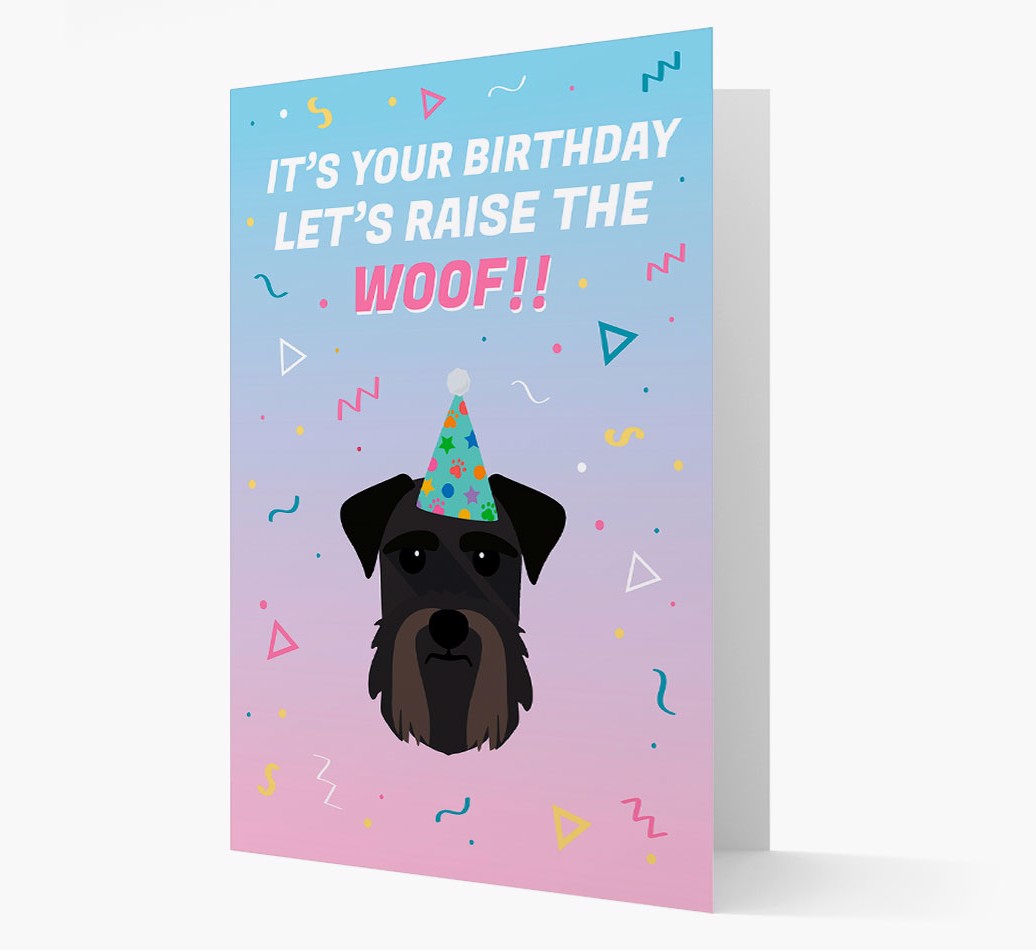 Raise The Woof: Personalized {breedFullName} Card