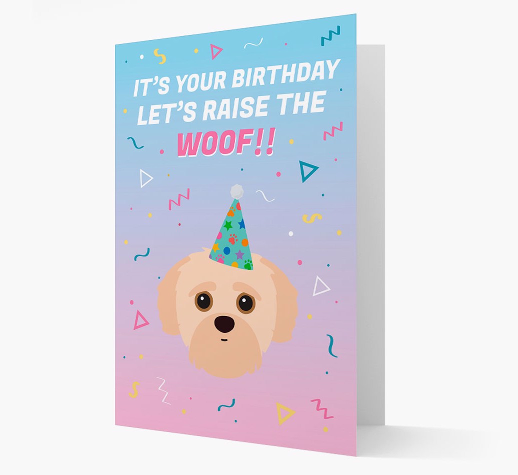 Raise The Woof: Personalised {breedFullName} Card