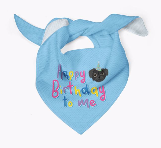 Happy Birthday To Me: Personalised {breedFullName} Bandana