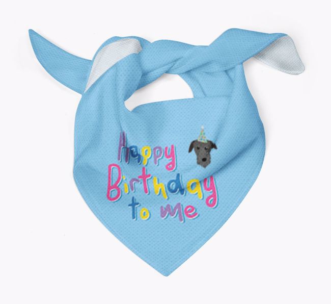 Happy Birthday To Me: Personalised {breedFullName} Bandana