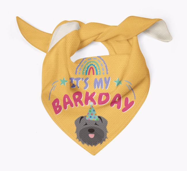 It's My Barkday: Personalised {breedFullName} Bandana