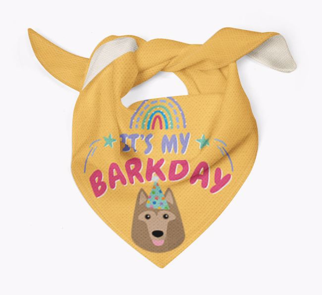 It's My Barkday: Personalised {breedFullName} Bandana