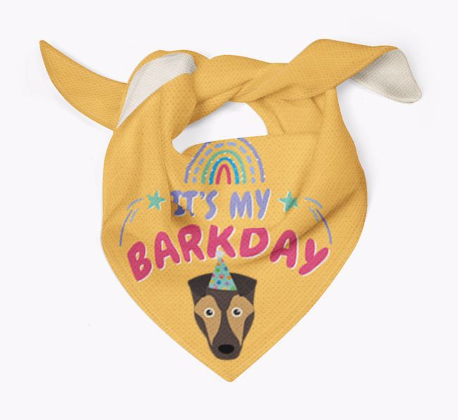 It's My Barkday: Personalised {breedFullName} Bandana