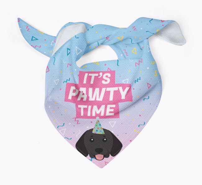 It's Pawty Time: Personalized {breedFullName} Bandana