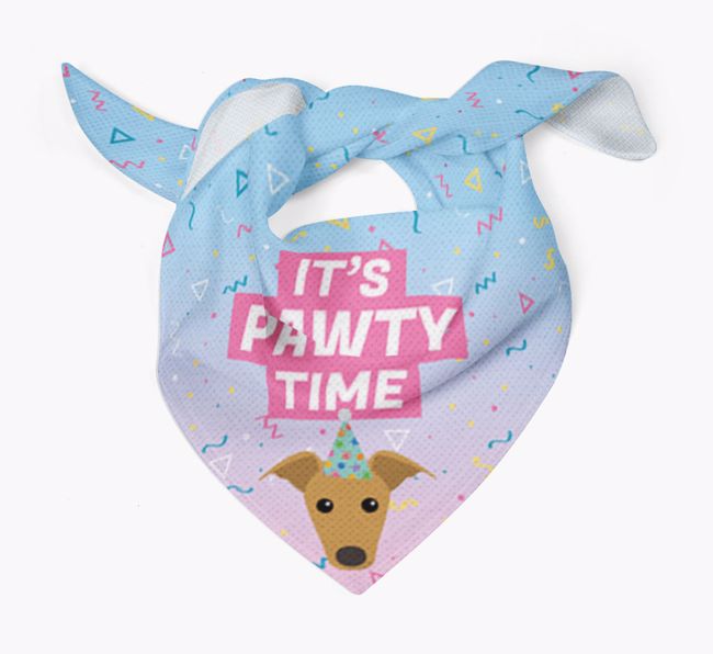 It's Pawty Time: Personalised {breedFullName} Bandana