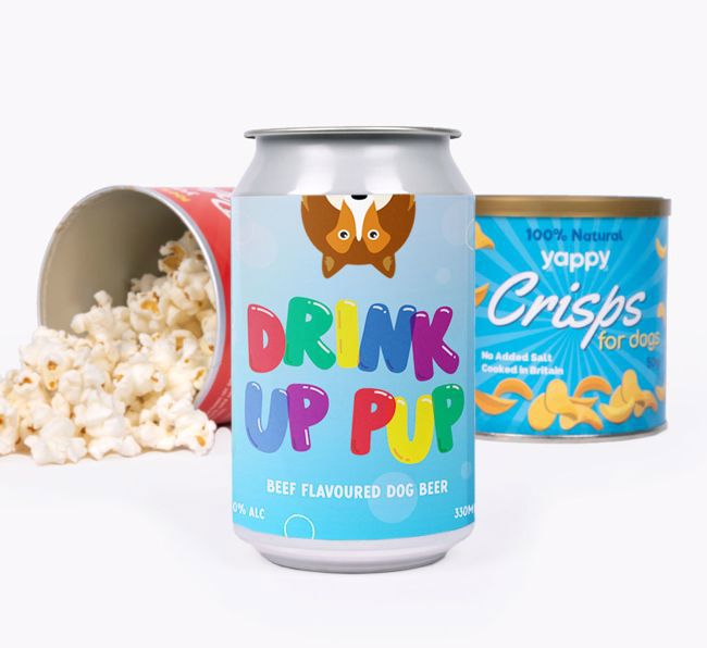 Drink Up Pup: Personalised {breedFullName} Beer Bundle