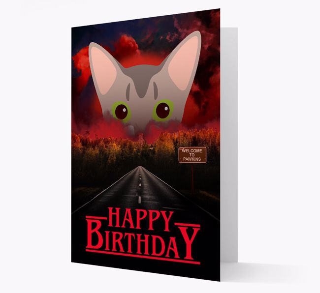 Happy Birthday From Pawkins: Personalised {breedCommonName} Card