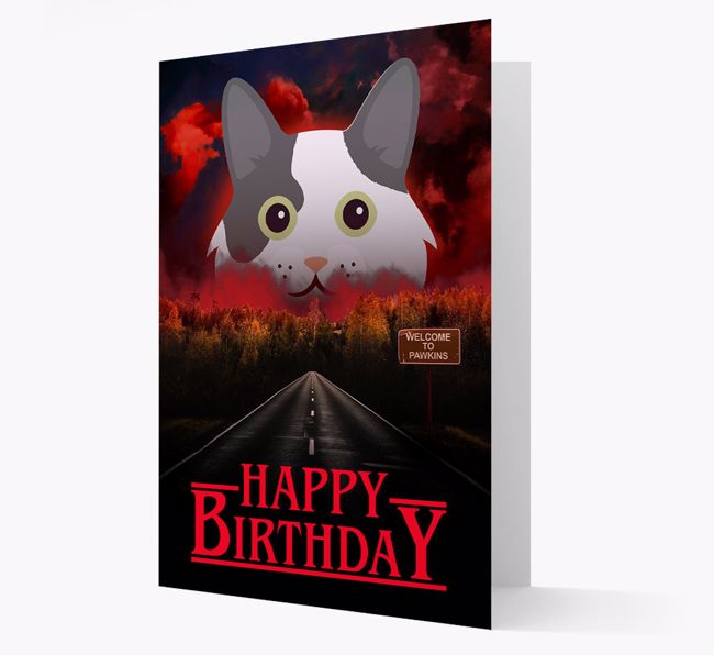 Happy Birthday From Pawkins: Personalized {breedCommonName} Card